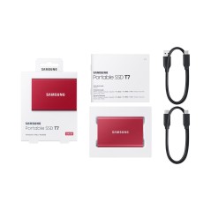 Samsung Portable SSD T7 500GB - Fast & Reliable USB 3.2 Gen 2 Storage Solution
